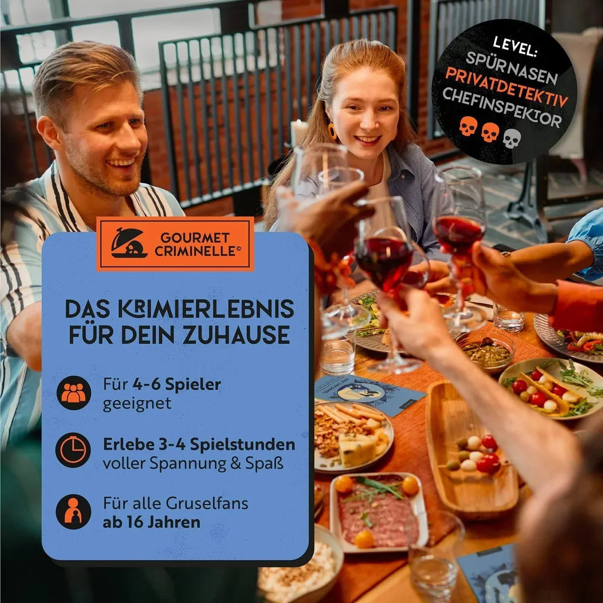 Hirschruf in den Tod - Krimidinner - derdealer.ch