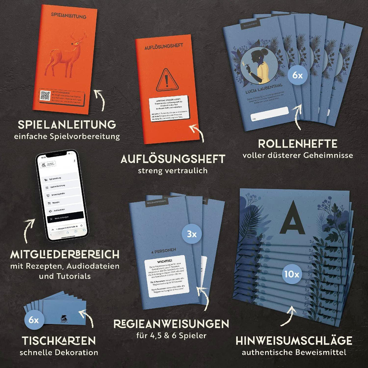 Hirschruf in den Tod - Krimidinner - derdealer.ch