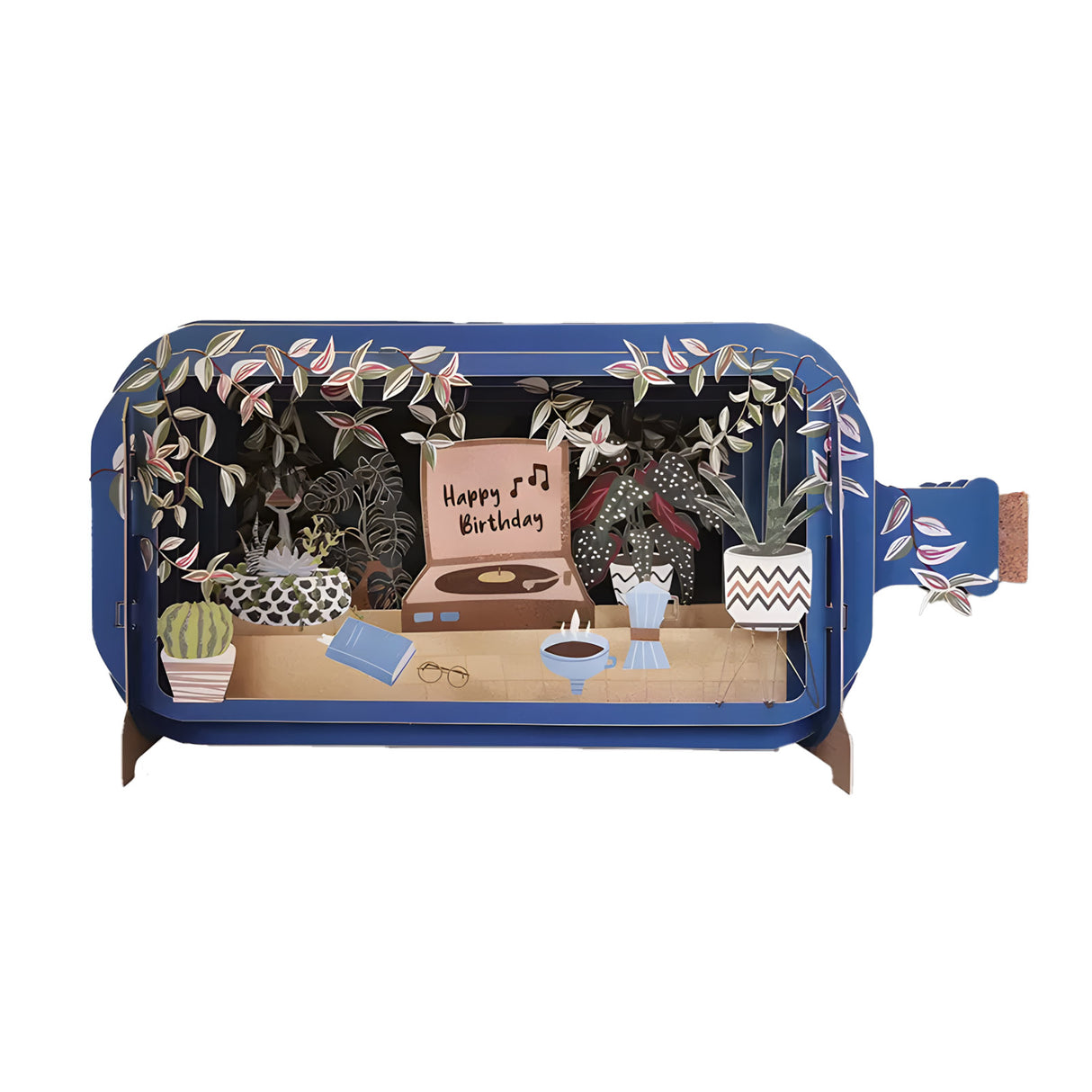 Happy Birthday - 3D Pop-Up Geburtstagskarte