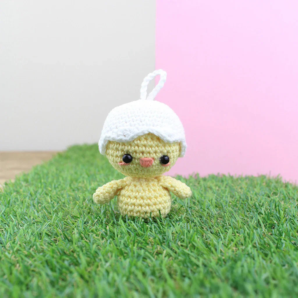 Mini poussins - kit de crochet
