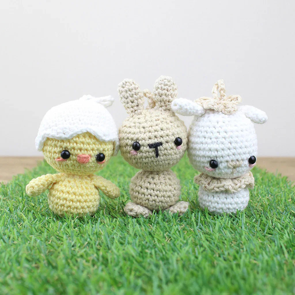 Mini poussins - kit de crochet