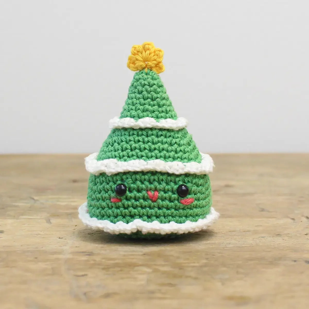 Mini Weihnachtsbaum - Häkelset
