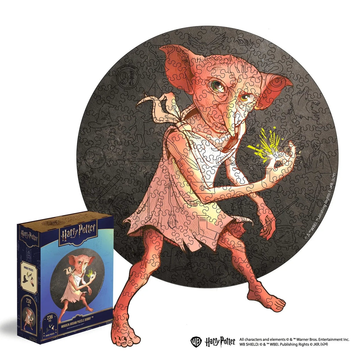 Harry Potter - Dobby (126 pièces) - Puzzle en bois