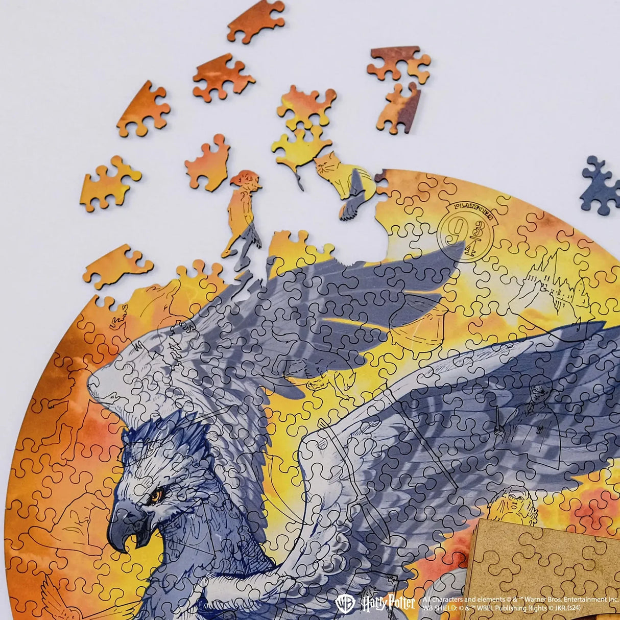 Harry Potter - Hippogriffe (142 pièces) - puzzle en bois