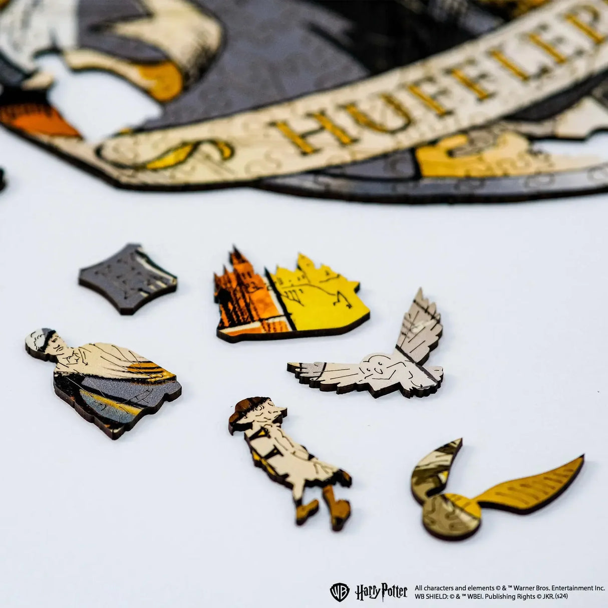 Harry Potter - Poufsouffle (237 pièces) - Puzzle en bois