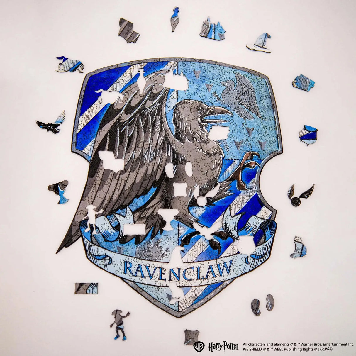 Harry Potter - Ravenclaw (261 Teile) - Holzpuzzle