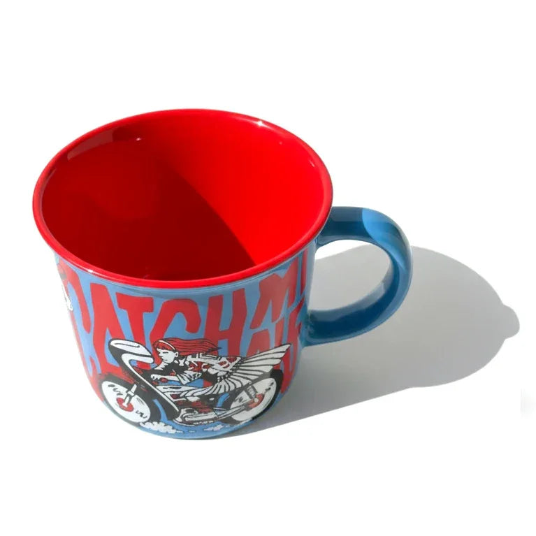 "Attrape-moi あほ ! Aho !" - Rébellion en porcelaine - tasse