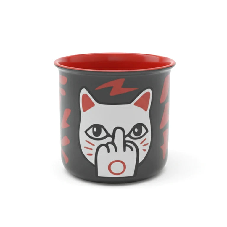 "F#ck you Neko" - Lucky Cat mit Attitüde - Tasse