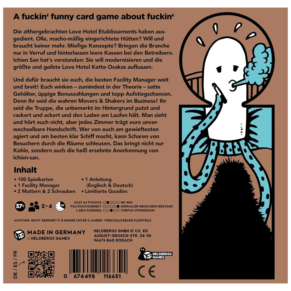 Love Hotel Manager - Kartenspiel
