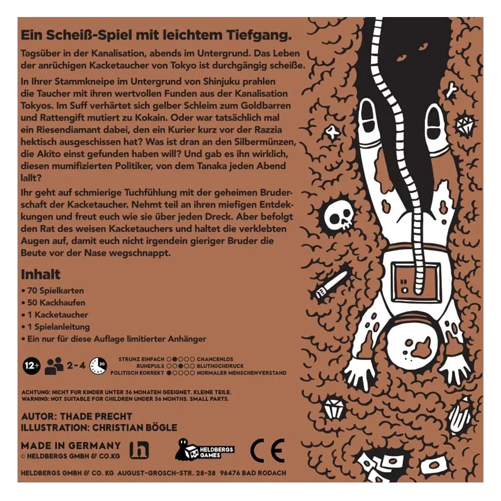 Tokyo Poo Divers - Jeu de merde