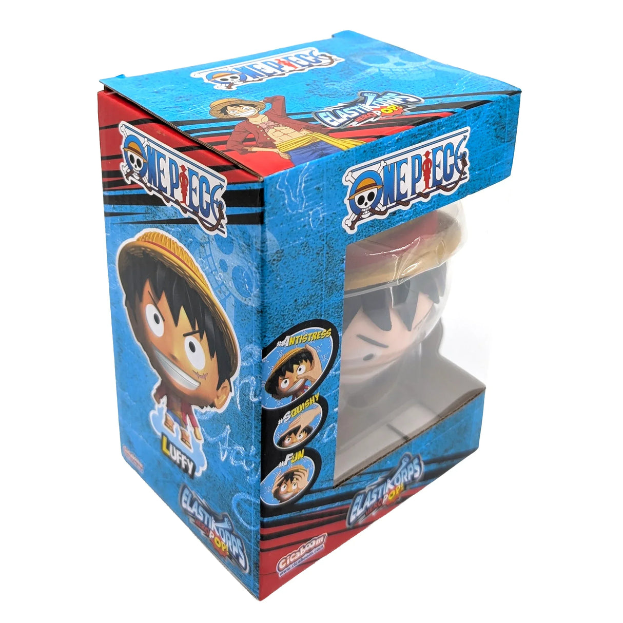 HeroPop One Piece - Luffy (10 cm) - Figurine Déformable