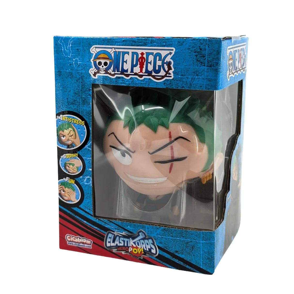 HeroPop One Piece - Zoro (10 cm) - Figurine déformable