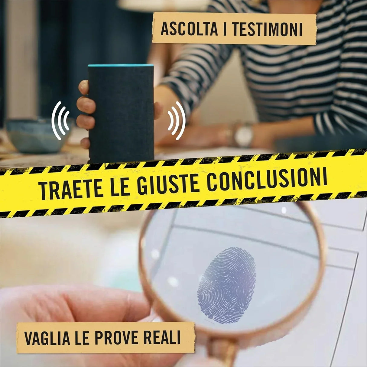 In bilico su un filo (IT) - Gioco investigativo