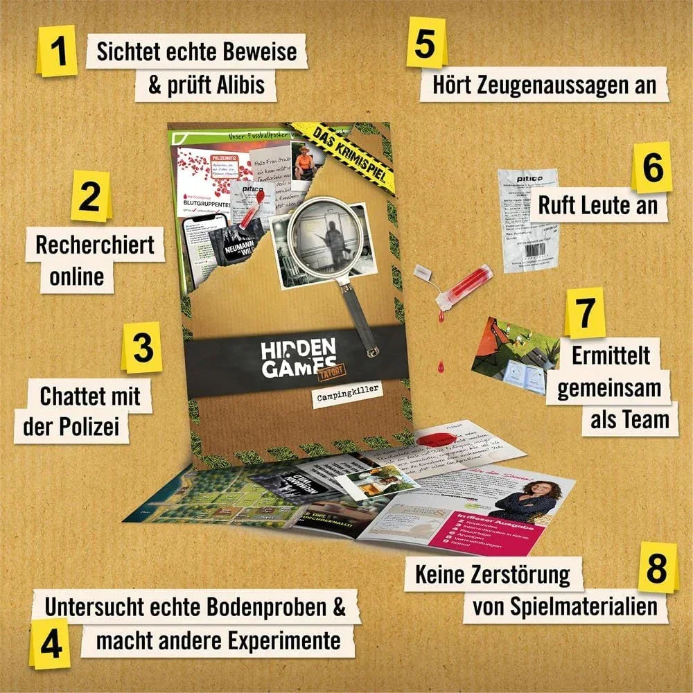 Camping Killer - Un jeu de crime