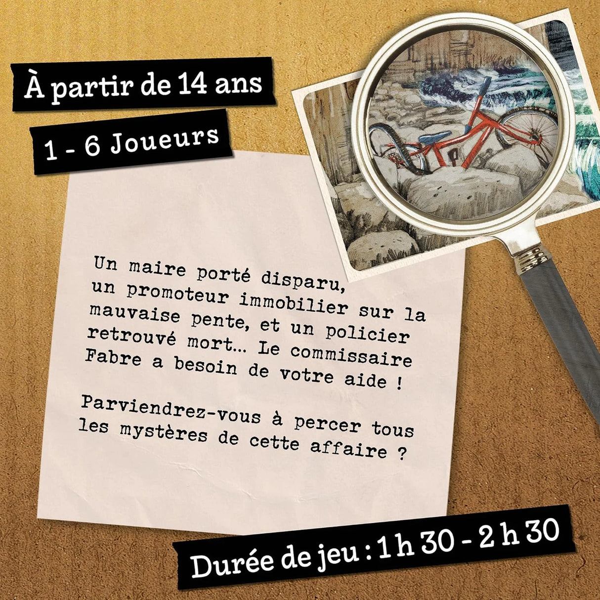 Mystère insulaire (FR) - Jeu d'enquête