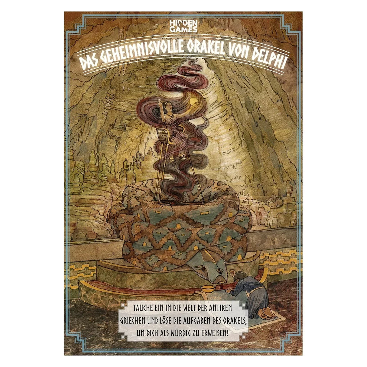 L'Oracle mystérieux de Delphes - Carte des énigmes