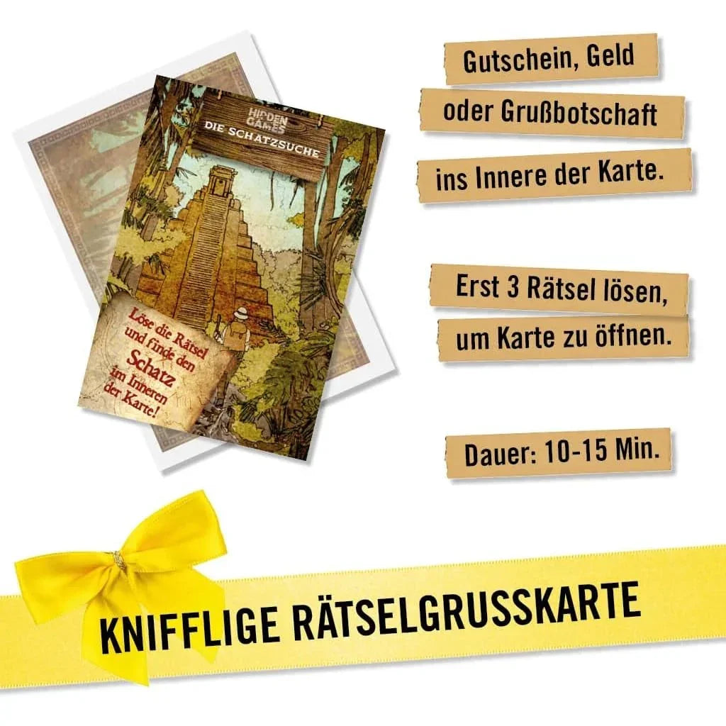 La chasse au trésor - Carte puzzle