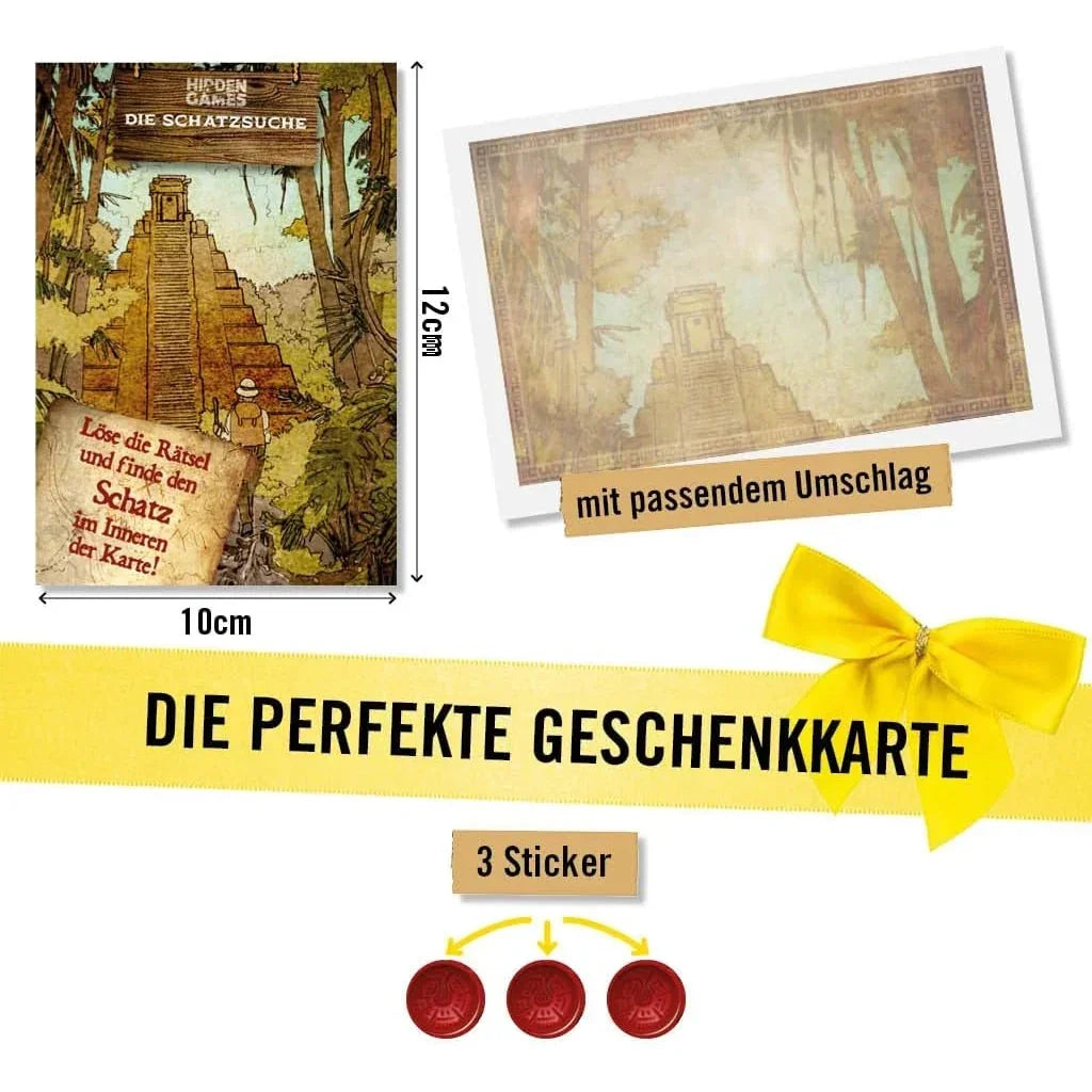 La chasse au trésor - Carte puzzle