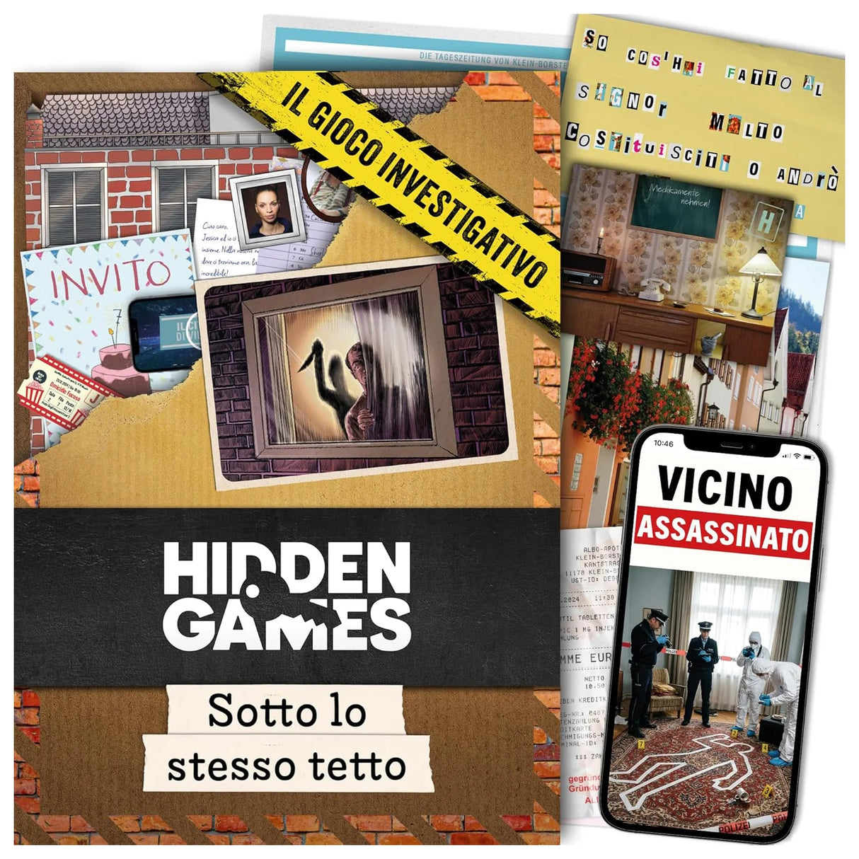 Sotto lo stesso tetto (IT) - Gioco investigativo