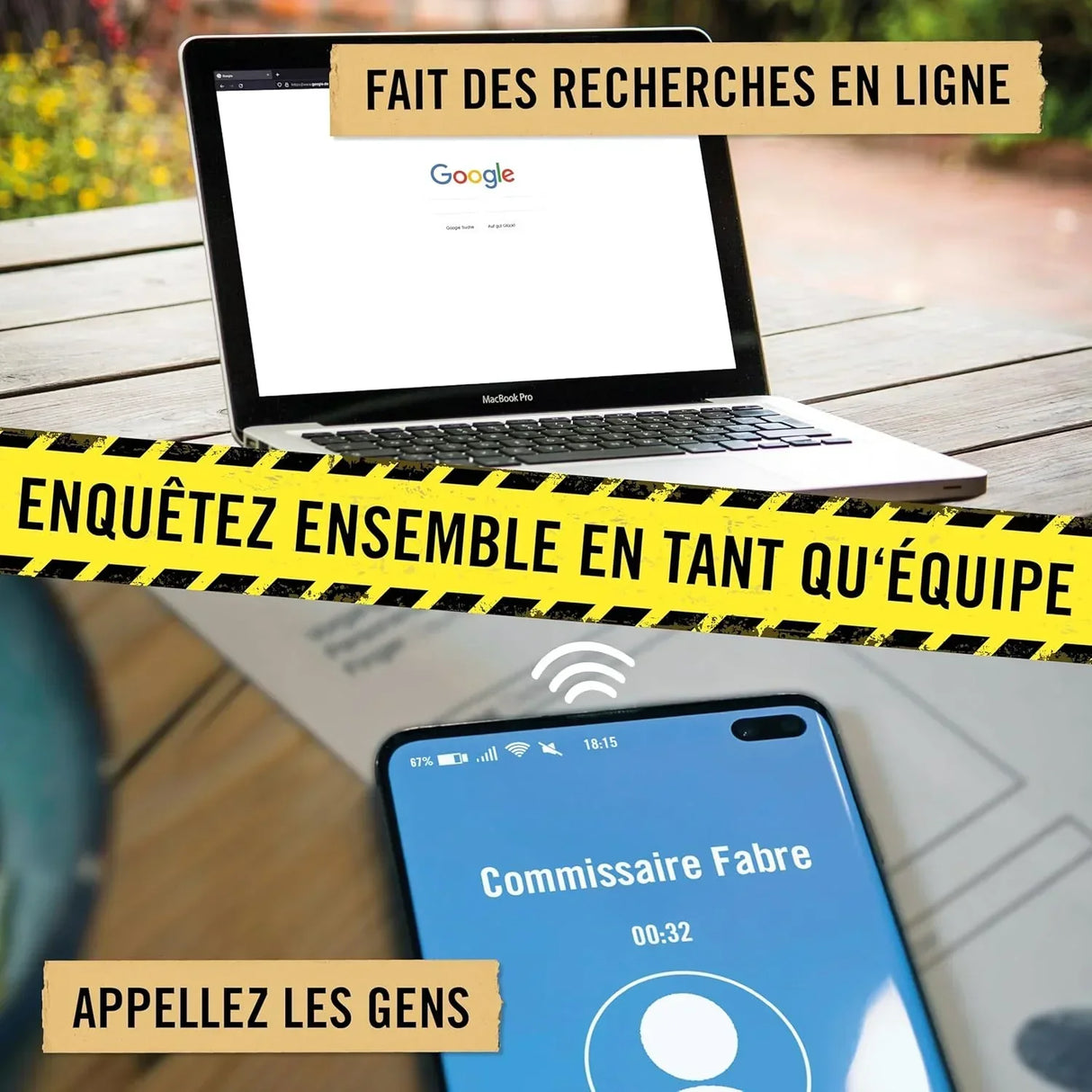 Sur le Fil (FR) - Jeu d'enquête