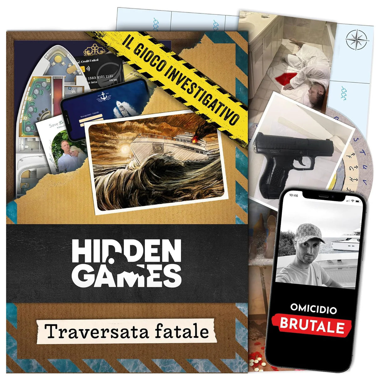 Traversata Fatale (IT) - Gioco investigativo