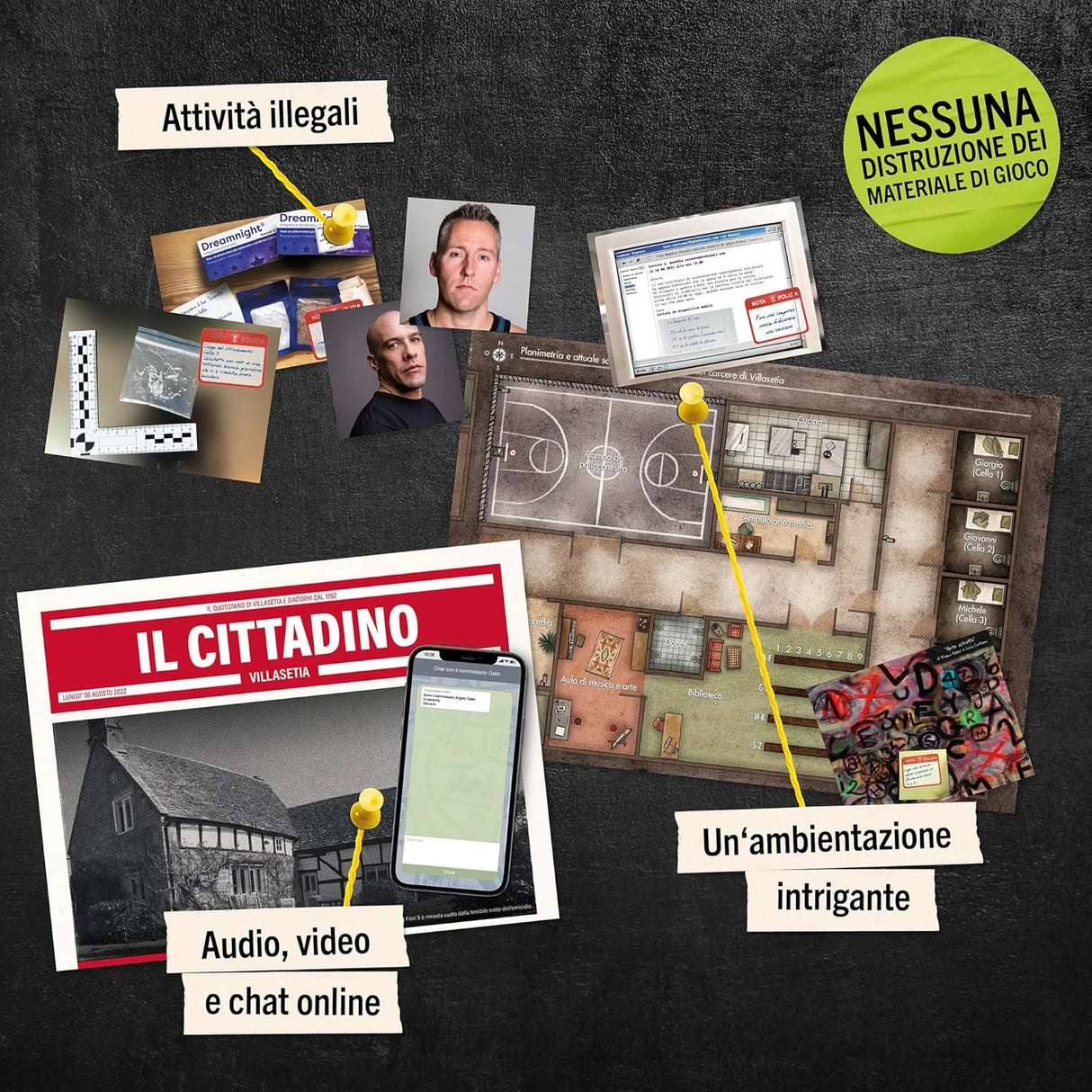 Un piano perfetto (IT) - Gioco investigativo