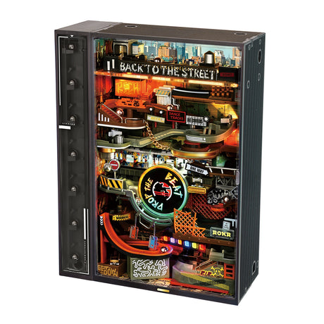 Hip-Hop Street Kugelbahn - 3D Bausatz (Kunststoff)