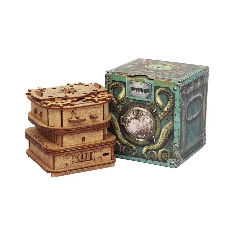 Cluebox - Casier de Davy Jones - Boîte de casse-tête