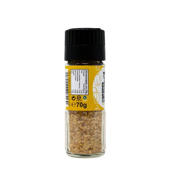 Sel marin infusé au Habanero (70 g) - Sel au piment