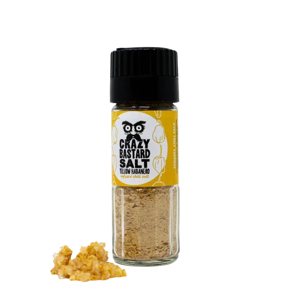 Sel marin infusé au Habanero (70 g) - Sel au piment