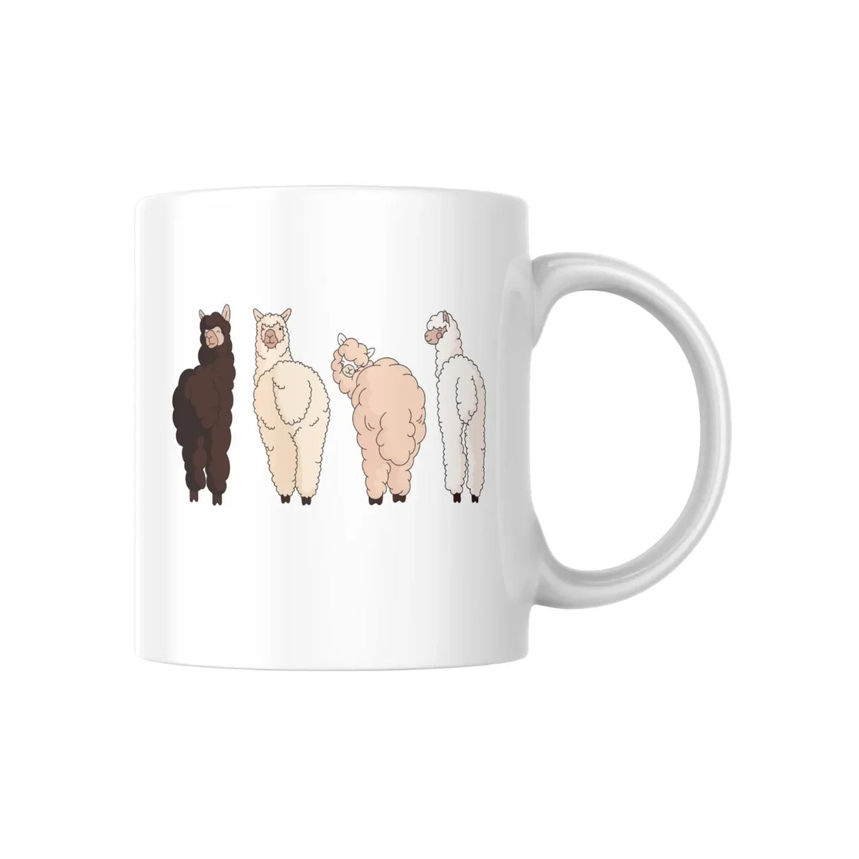 J'aime les gros fessiers (duveteux) - Mug