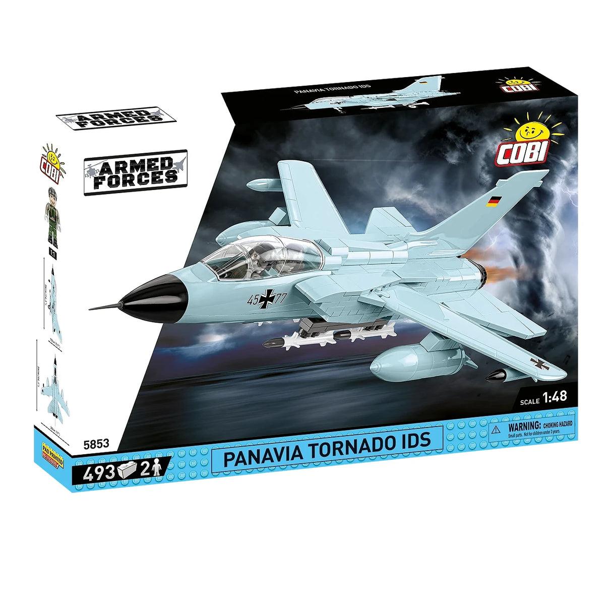 Kampfjet Panavia Tornado IDS - Klemmbausteine
