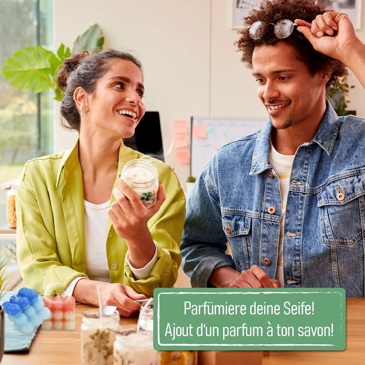 Kit DIY pour atelier de bougies