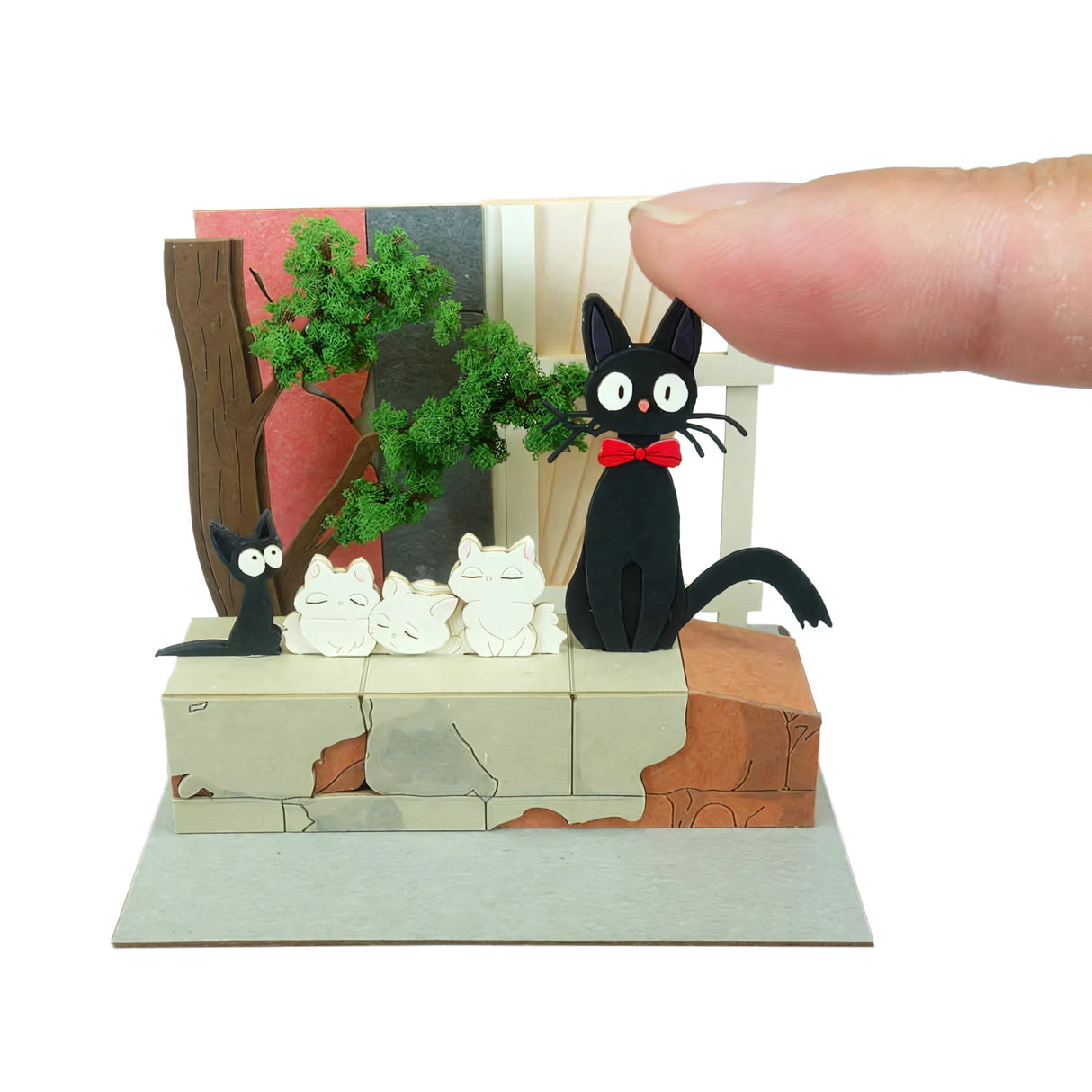 Kikis kleiner Lieferservice - Jiji und die Kätzchen - Paper Art Box
