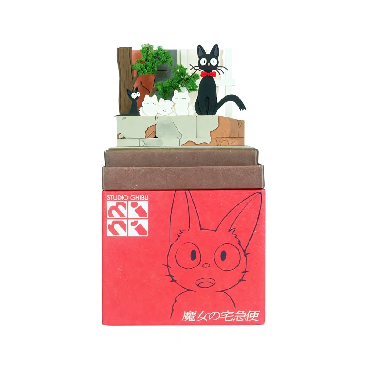 Kikis kleiner Lieferservice - Jiji und die Kätzchen - Paper Art Box