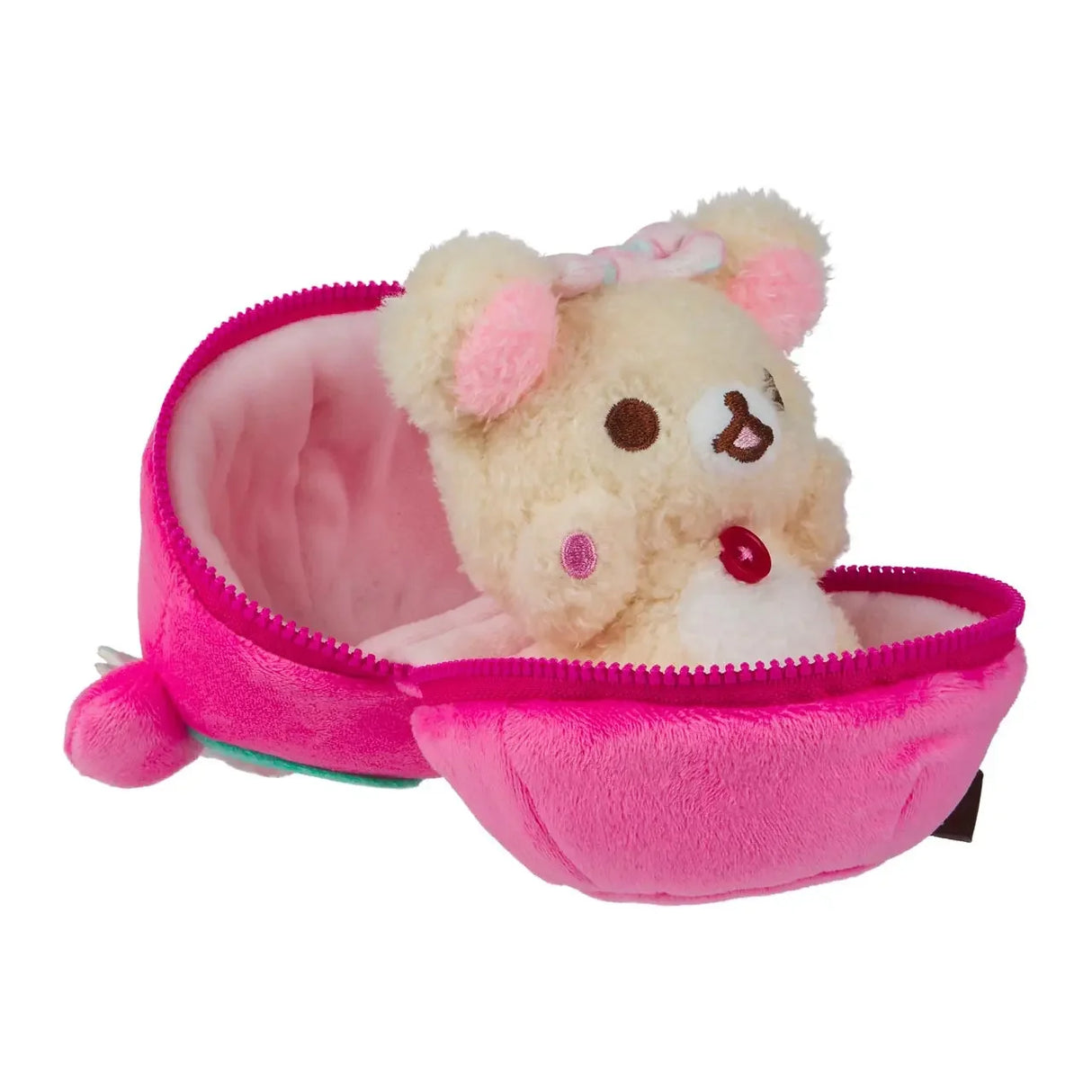 Korilakkuma - Dans une fraise (12 cm) - Peluche
