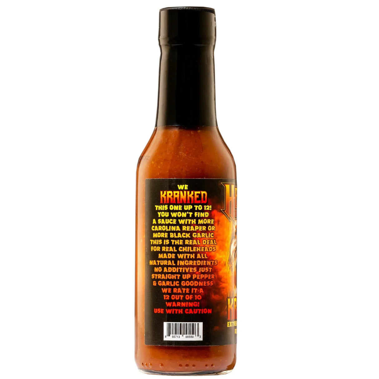 Sauce piquante Kranked Black Garlic Reaper (148 ml)