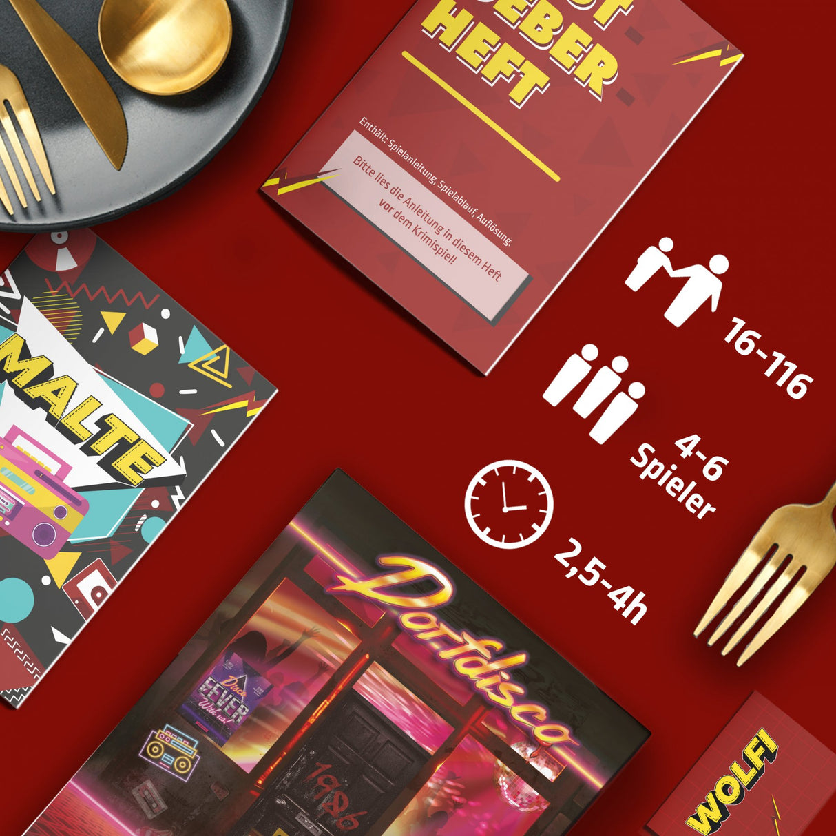 Discothèque du village - dîner du crime