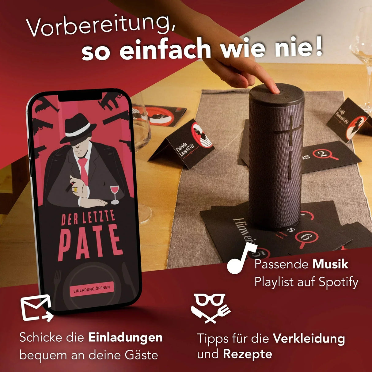 Der letzte Pate - Krimidinner