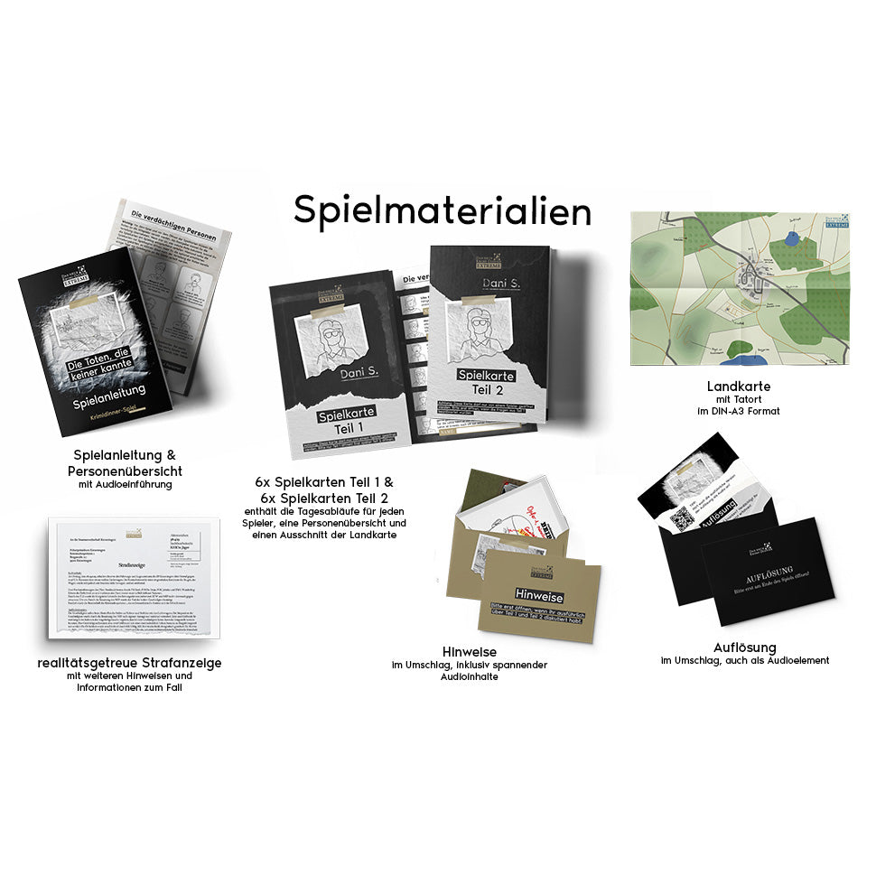 Les morts que personne ne connaissait - dîner mystère de meurtre