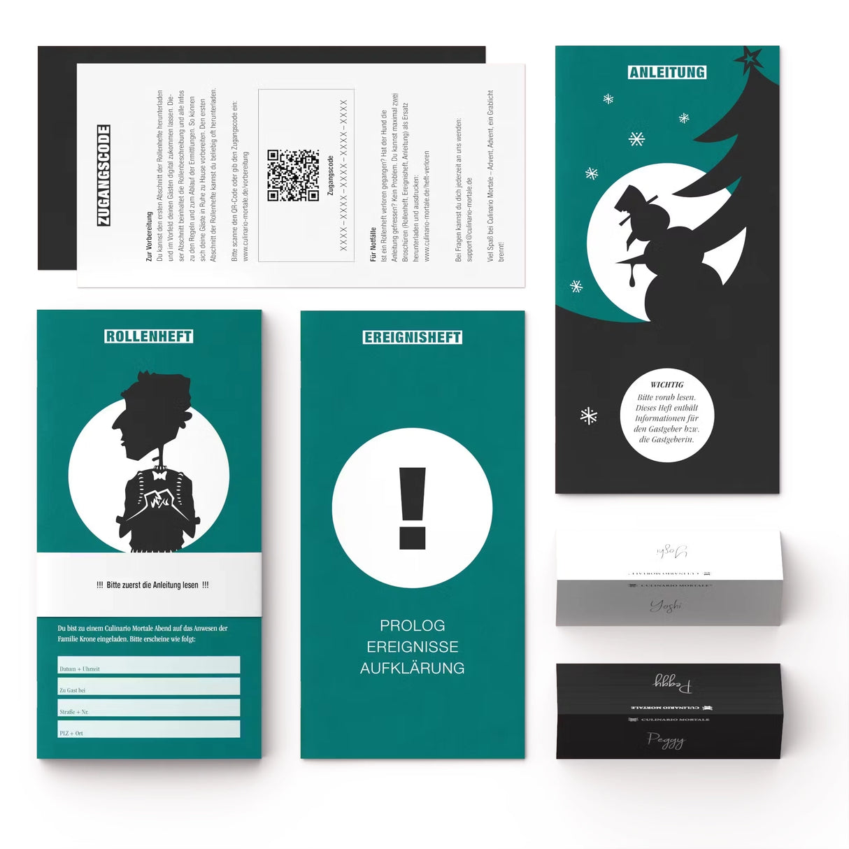 Advent, Advent, ein Grablicht brennt - Krimidinner