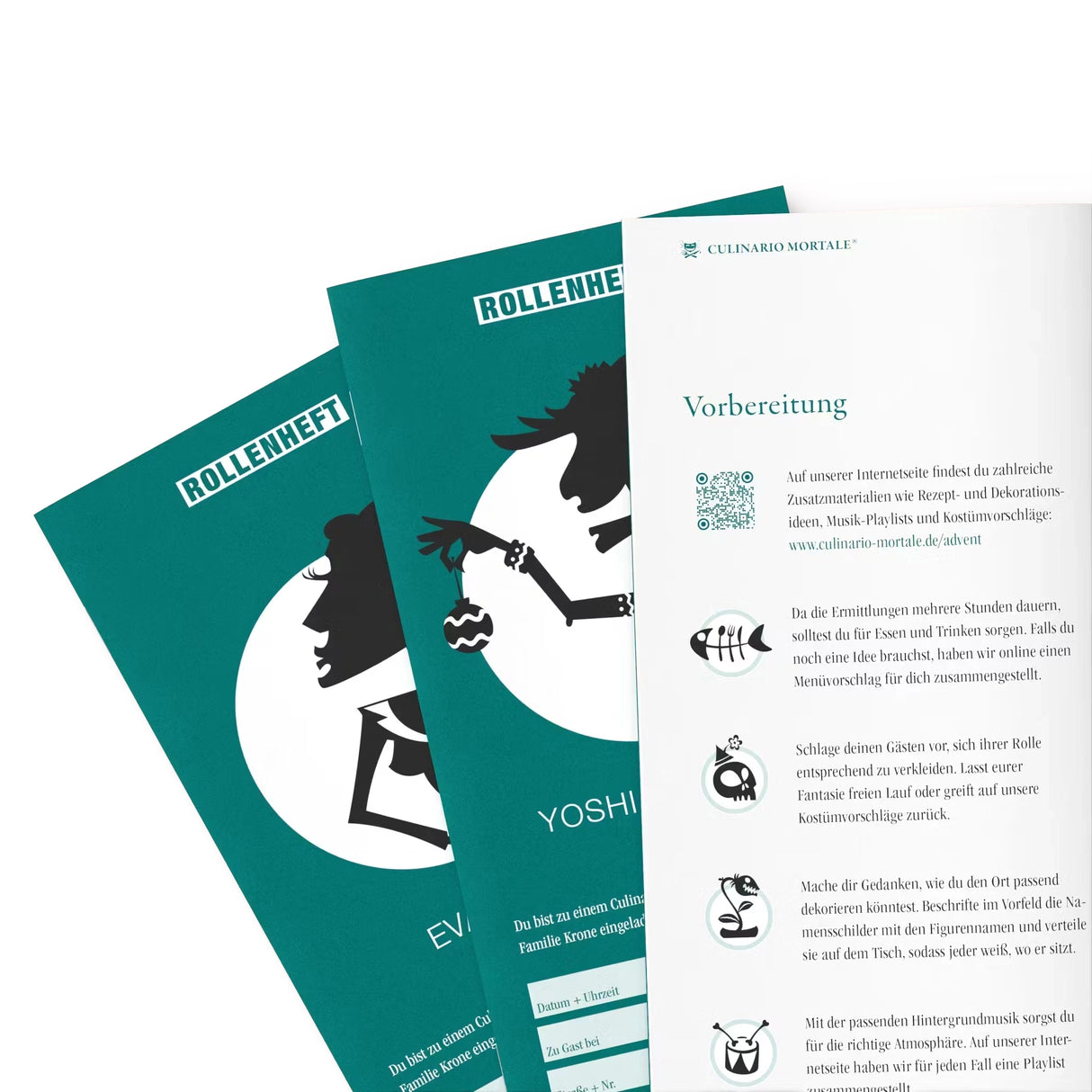 Advent, Advent, ein Grablicht brennt - Krimidinner