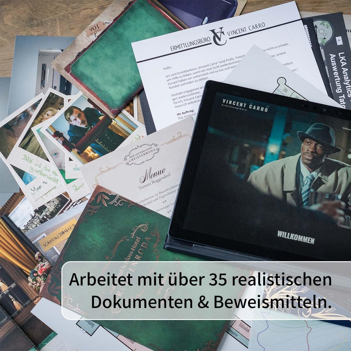 Das Bankett - Teil 1 - Der Raub des Diamanten von Ramanpur - Krimispiel