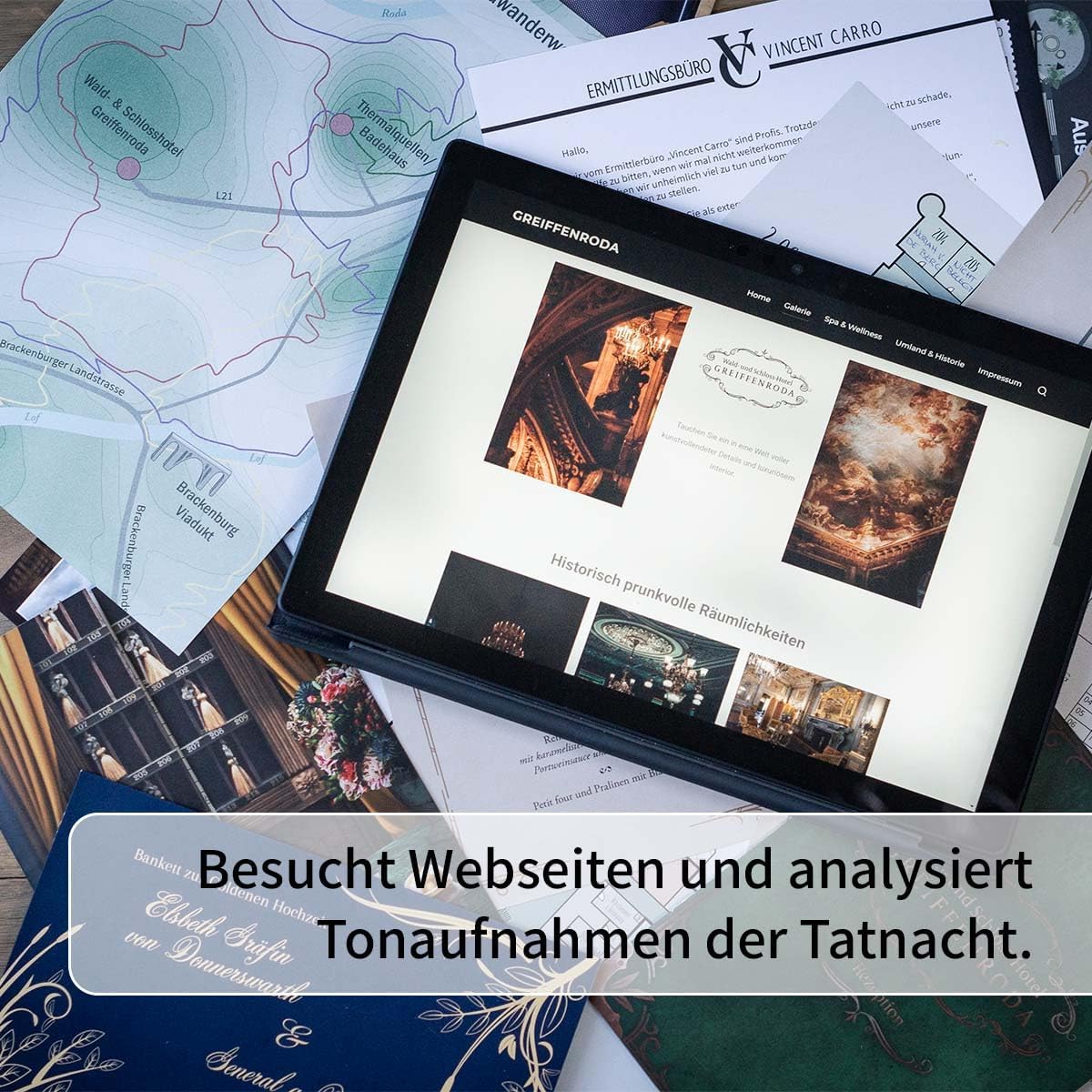 Das Bankett - Teil 1 - Der Raub des Diamanten von Ramanpur - Krimispiel