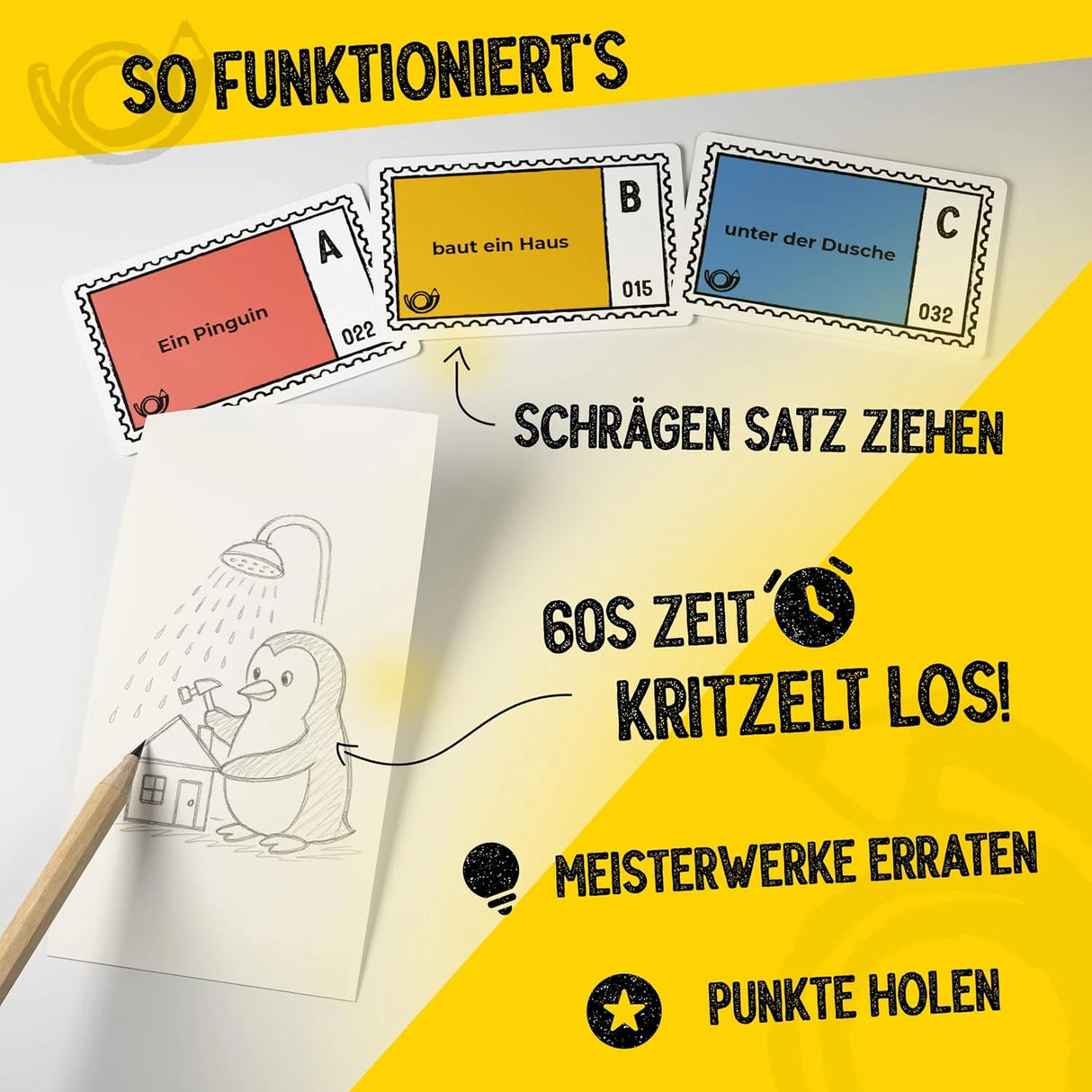 Kritzelpost - Das lustige Zeichenspiel
