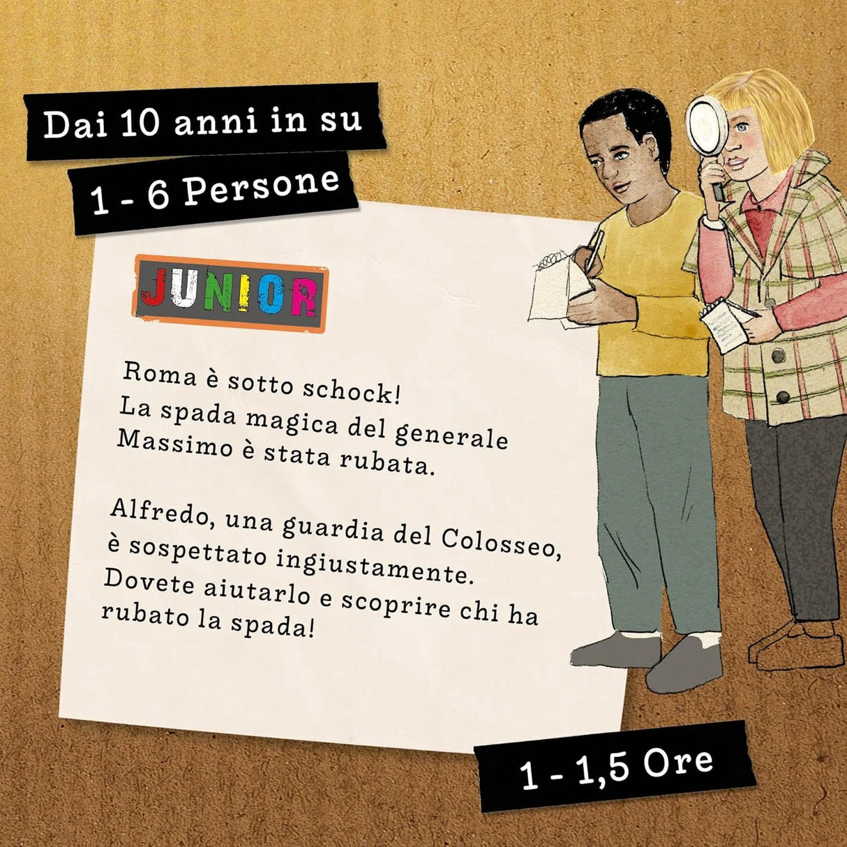 La spada perduta (IT) - Gioco investigativo