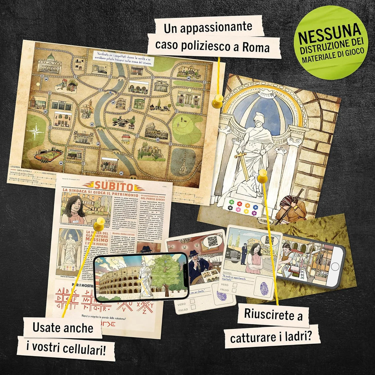 La spada perduta (IT) - Gioco investigativo
