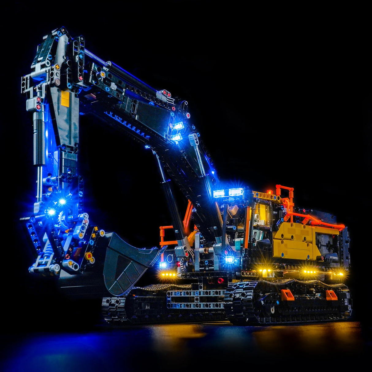 LED Licht Set für LEGO Volvo EC500 Hybrid Bagger (42215) inkl. Fernbedienung