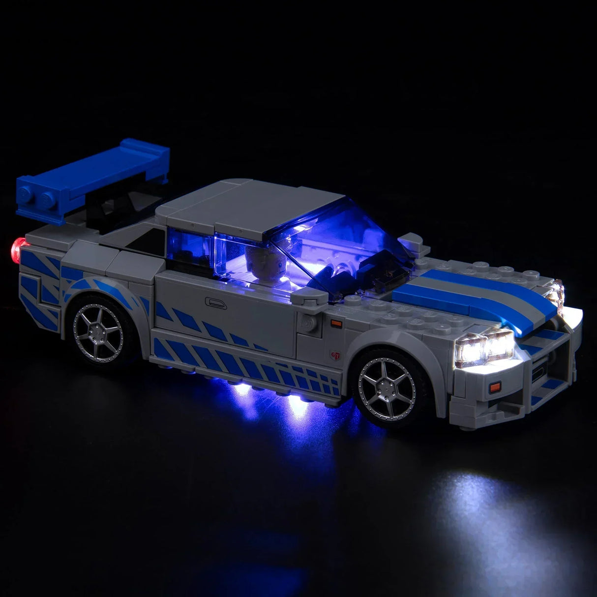 Ensemble de lumières LED pour LEGO 2 Fast 2 Furious - Nissan Skyline GT-R (R34) (76917)