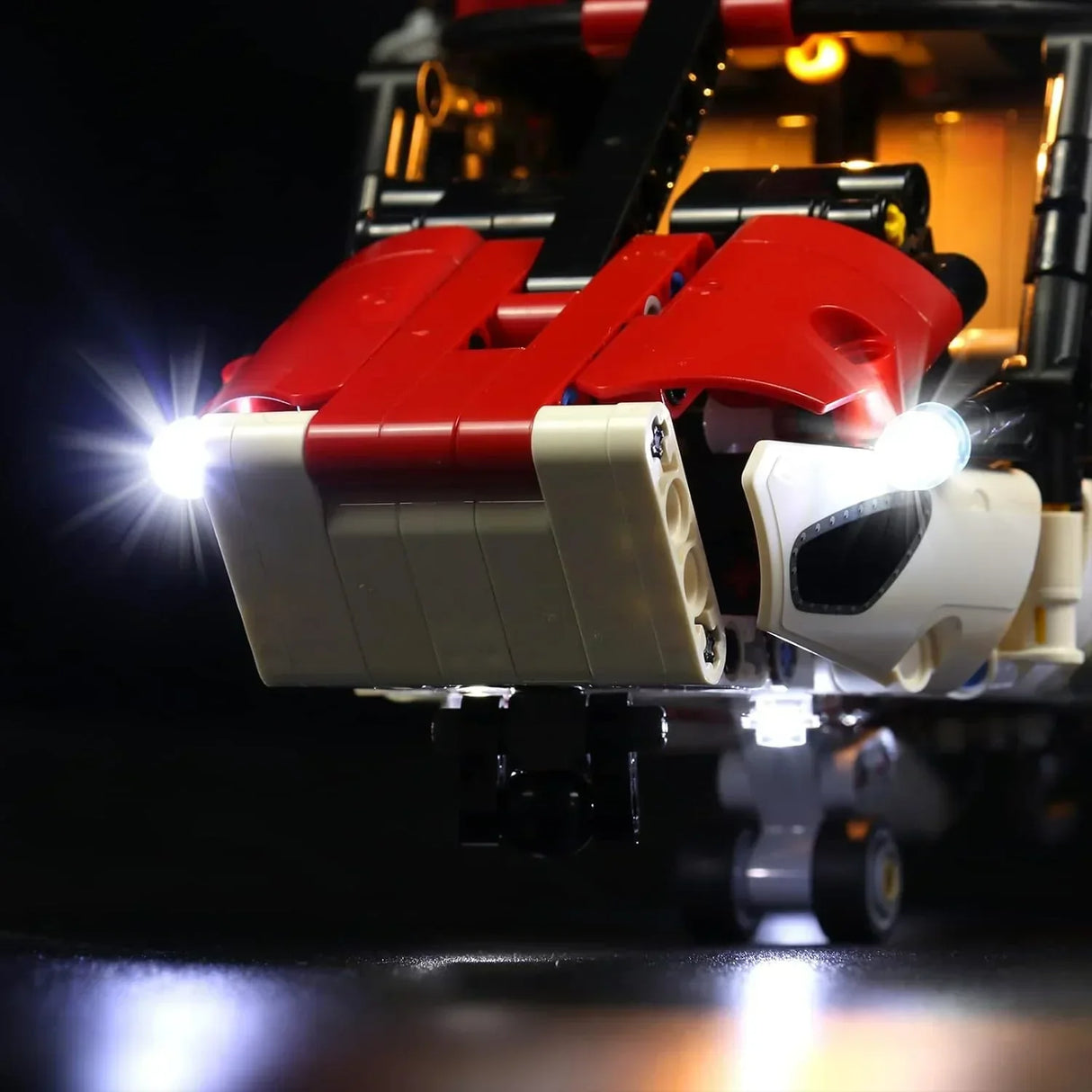 Kit d'éclairage LED pour hélicoptère de sauvetage LEGO Airbus H175 (42145) avec télécommande